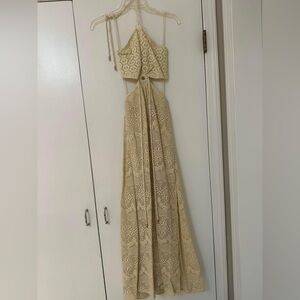 Jonathan simkhai crotchet dress- size XS